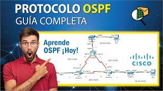 Cómo configurar Protocolo de Enrutamiento OSPF  CISCO Packet Tracer [upl. by Nary268]