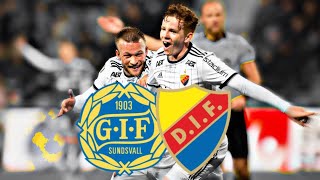 Gif Sundsvall  Djurgårdens IF  Highlights  14 [upl. by Anerat]