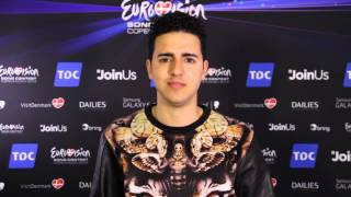 Askeurovision Question to Basim Denmark [upl. by Picker]