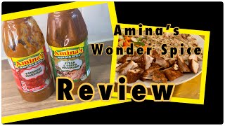 Amina’s Wonder Spice Revieweasy cooking [upl. by Elsbeth]