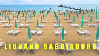 Lignano Italien Sommerurlaub 4K UHD [upl. by Akinet839]