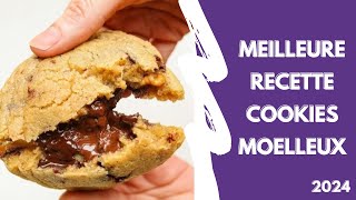 😋 Meilleure Recette Cookies Nutella  Vous nachèterez Plus les Cookies  Recette Facile et Simple [upl. by Eizzo]