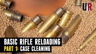 Rifle Reloading Basics Pt1 Safety and Brass Tumbling [upl. by Nehepts]