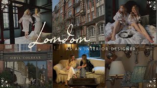 London VLOG  London for the Interior Design Obsessed [upl. by Eetsirhc227]