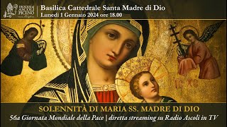 Solennità di Maria SS Madre di Dio  Dalla Basilica Cattedrale di Ascoli Piceno [upl. by Izy]