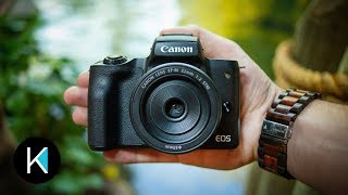 Canon EOS M50 Review  BEST MIRRORLESS CANON SO FAR [upl. by Nodnelg]