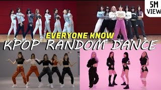 POPULAR  KPOP RANDOM DANCE MIRRORED  Everyone know [upl. by Anton858]