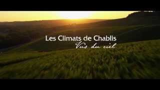 The Chablis winegrowing region seen from the sky [upl. by Bright]