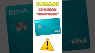 ⚠️ Tarjeta Digital BBVA Bancomer EVITA su comisión sorpresa finanzaspersonales [upl. by Esille299]