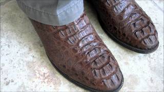 Tobacco Head Cut Caiman Boots [upl. by Alexi]