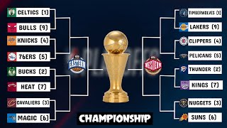 2024 NBA Playoff Week 20 Bracket Picks amp Prediction [upl. by Wendye295]