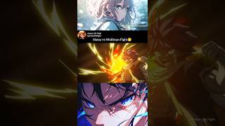 Natsu vs Wolfman Fight  Fariy Tail shorts natsu fairytail viralvideo anime animeedit [upl. by Lazar804]