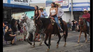 🐴Desfile Hípico Fiestas Julias de Santa Ana 2024  ElSalvador [upl. by Idnek]