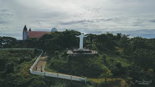 Monasterio De Tarlac  Drone Shot [upl. by Nonnairb]