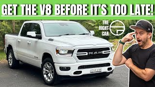 2024 RAM 1500 review V8 Laramie Sport 4x4 pickup [upl. by Aleyak143]