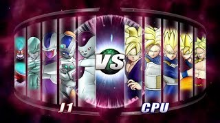 Dragon Ball Raging Blast 2  Exterminators of saiyans vs Saiyans [upl. by Ahusoj]