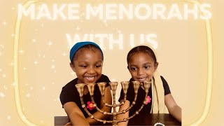 MAKE MENORAHS WITH US 144 BIBLE ACTIVITY IDEAS FOR CHILDREN [upl. by Arawaj482]