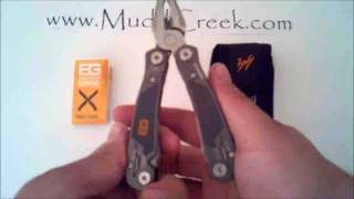 Bear Grylls Survival Gerber Ultimate MultiTool Review by MUDD CREEK [upl. by Elleirad]