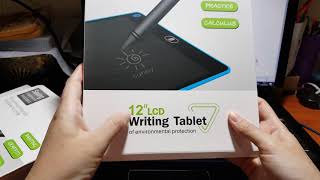 12 inch LCD Writing Tablet review  12 inch LCD Drawing [upl. by Der911]