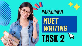 MUET Writing Task 2  How to write a Paragraph [upl. by Parnas]