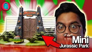 El INCREÍBLE mini DIORAMA de JURASSIC PARK Review JADA Toys Nano [upl. by Dajma191]