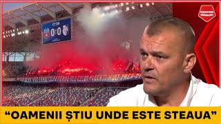 Gigi Mustata REACTIE dupa ce Steaua  FC Arges sa jucat cu STADIONUL GOL [upl. by Zeuqcaj218]