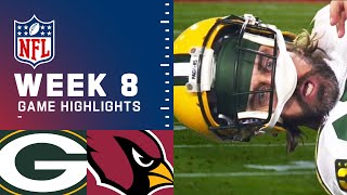 Packers vs Cardinals Week 8 Highlights  NFL 2021 [upl. by Einnalem]