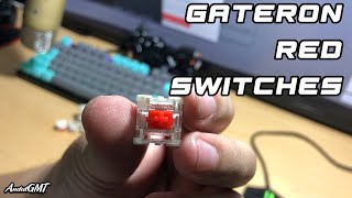 Gateron Red Switches Stock vs Gateron Yellow Lubed Sound ASMR  Tecware Phantom Elite Keyboard [upl. by Akinehs758]