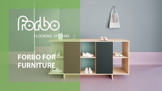 Furniture Linoleum  Forbo Flooring Systems [upl. by Sky213]