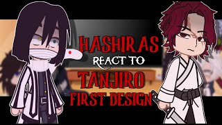 Hashiras React to Tanjiros First Design  Demon Slayer [upl. by Enimsay192]