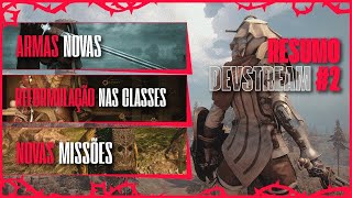 Novas armas Missões e mecânicas de combate  Devstream2 [upl. by Mulry]