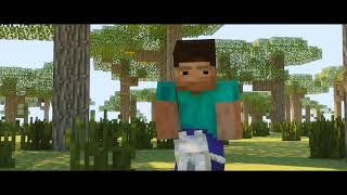 ♫ Beautiful World  A Reversed Minecraft Original Song Backwards Music Video [upl. by Aleydis156]