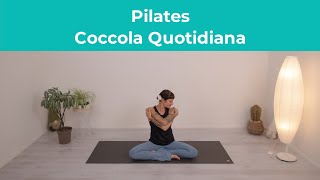 Pilates  Coccola Quotidiana  Esercizi di Pilates a casa [upl. by Siravart]