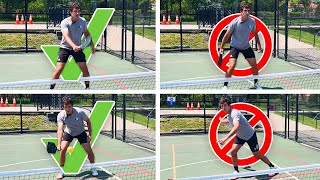 4 Things Beginners MUST Learn  The Pickleball Clinic [upl. by Dwain]