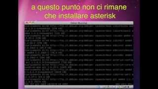 Installazione e Configurazione Asterisk PBX  IaxModem  Hylafax Server 1a parte [upl. by Namzed]