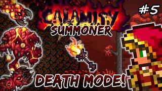 Perforators in DEATH MODE Terraria Calamity 15 Summoner Class Lets Play  Ep 5 Draedon Update [upl. by Abihsot]