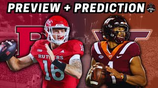 Rutgers vs Virginia Tech Preview  Prediction  Is VT an ACC Contender  College Football 2024 [upl. by Edmea]