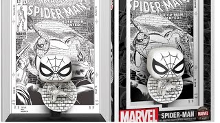 New Spiderman Funko pop comic cover revealed available at entertainment earth [upl. by Adiene]