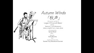 Autumn Winds Logan OConnellBakers Senior Recital [upl. by Arsi]