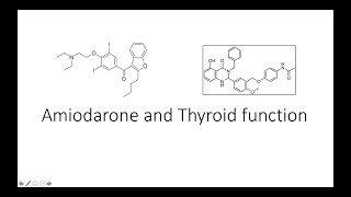 Amiodarone and thyroid function [upl. by Aicil]