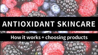 How Antioxidant Skincare Works and How to Choose Products  Lab Muffin Beauty Science [upl. by Chouest]