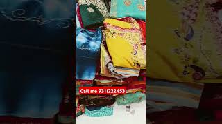 Fancy saree wholesale market Delhi Chandni chowk Arihant textile cotton saree fancy saree Arihant [upl. by Tdnerb278]