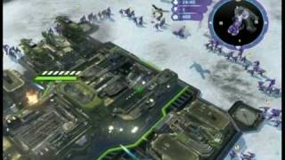 Halo Wars Strategy  Full Grunt Assault Heroic [upl. by Maryly]