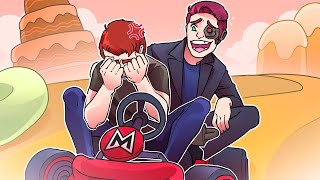 Terroriser Reupload Mario Kart 8 Deluxe Funny Moments The Breakdown of MiniLaddd [upl. by Oterol438]