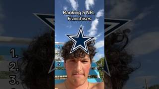 How’d I do ranking these 5 franchises funnysports nflfootball football nfl blindranking [upl. by Jaylene]