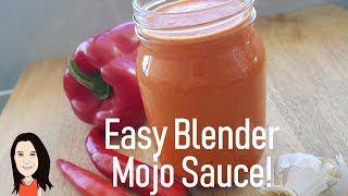 Easy Blender Sauce  Canary Island Mojo Recipe Made Vegan [upl. by Boniface254]