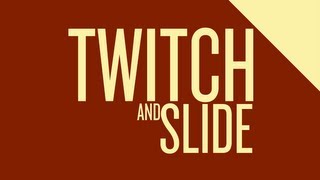 Twitch and Slide Motion  Adobe After Effects tutorial [upl. by Aicilf]