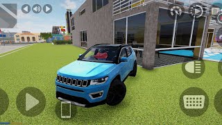 JEEP COMPASS CAR DRIVING AND STUNTING  GAMEPLAY  INDIAN CAR AND BIKES  SNOBI GAMING  trending [upl. by Shelden]