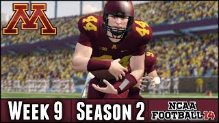 NCAA Football 14 Dynasty Week 9 vs Illinois Season 2 [upl. by Audun]