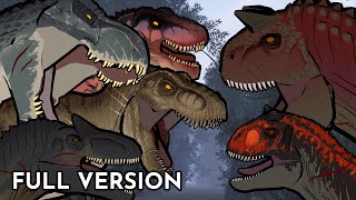 Rexy and Vastatosaurus Rex vs Carnotaurus  Animation Full Version [upl. by Ligriv]